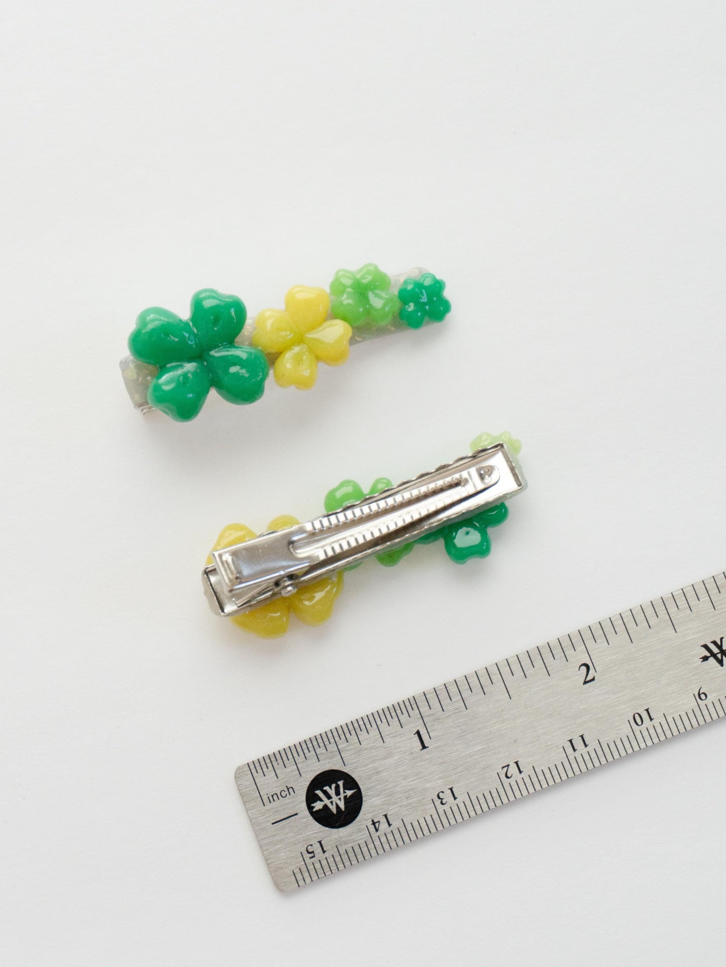 Lucky Clover Hair Clip