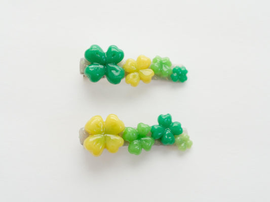 Lucky Clover Hair Clip