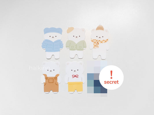 Merry Beary Seasons Blind Bag Sticker