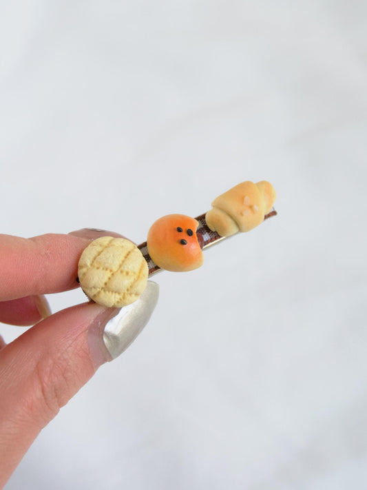 Bakery Bread Hair Clip
