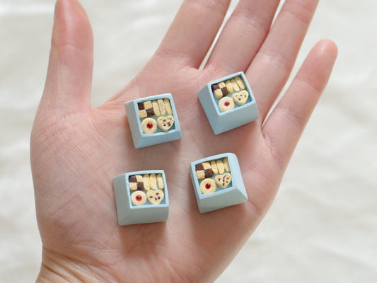 Miniature Cookie Tin Artisan Keycap