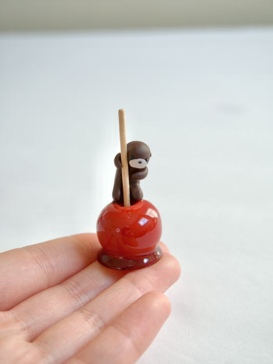 Koko the Otter Candied Apple Figurine