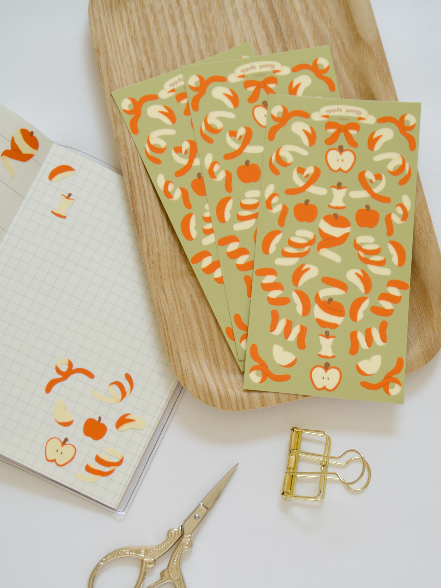 Apple Party Sticker Sheet