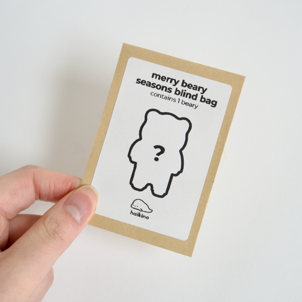 Merry Beary Seasons Blind Bag Sticker