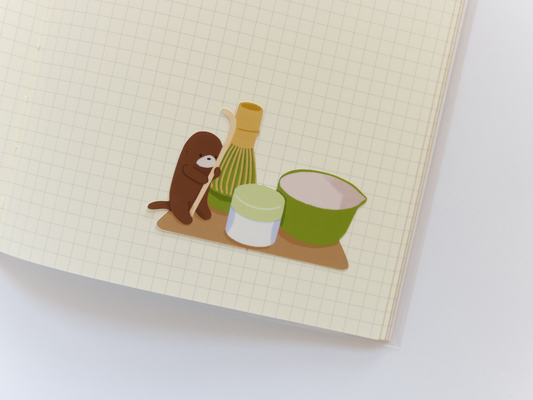 Matcha Kino and Koko Sticker