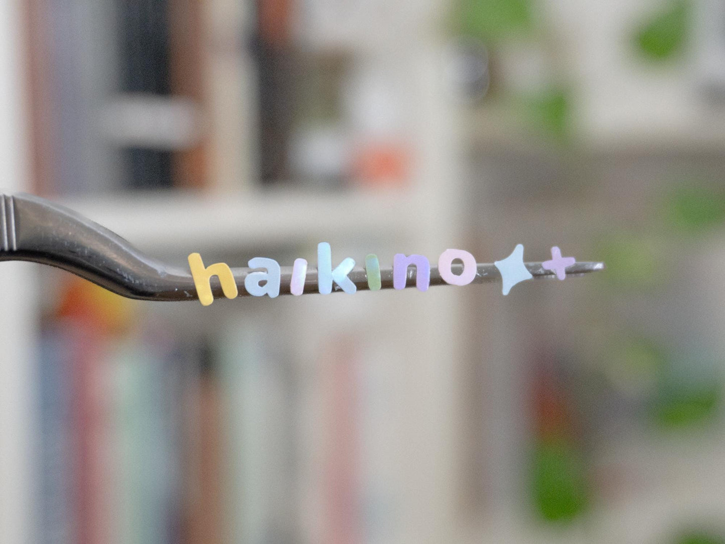 Holographic Alphabet Sticker Sheet