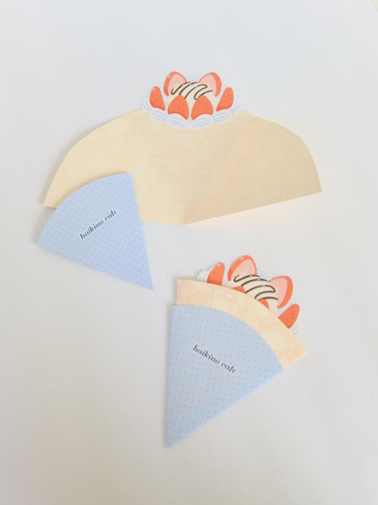 Strawberry Crepe Greeting Card