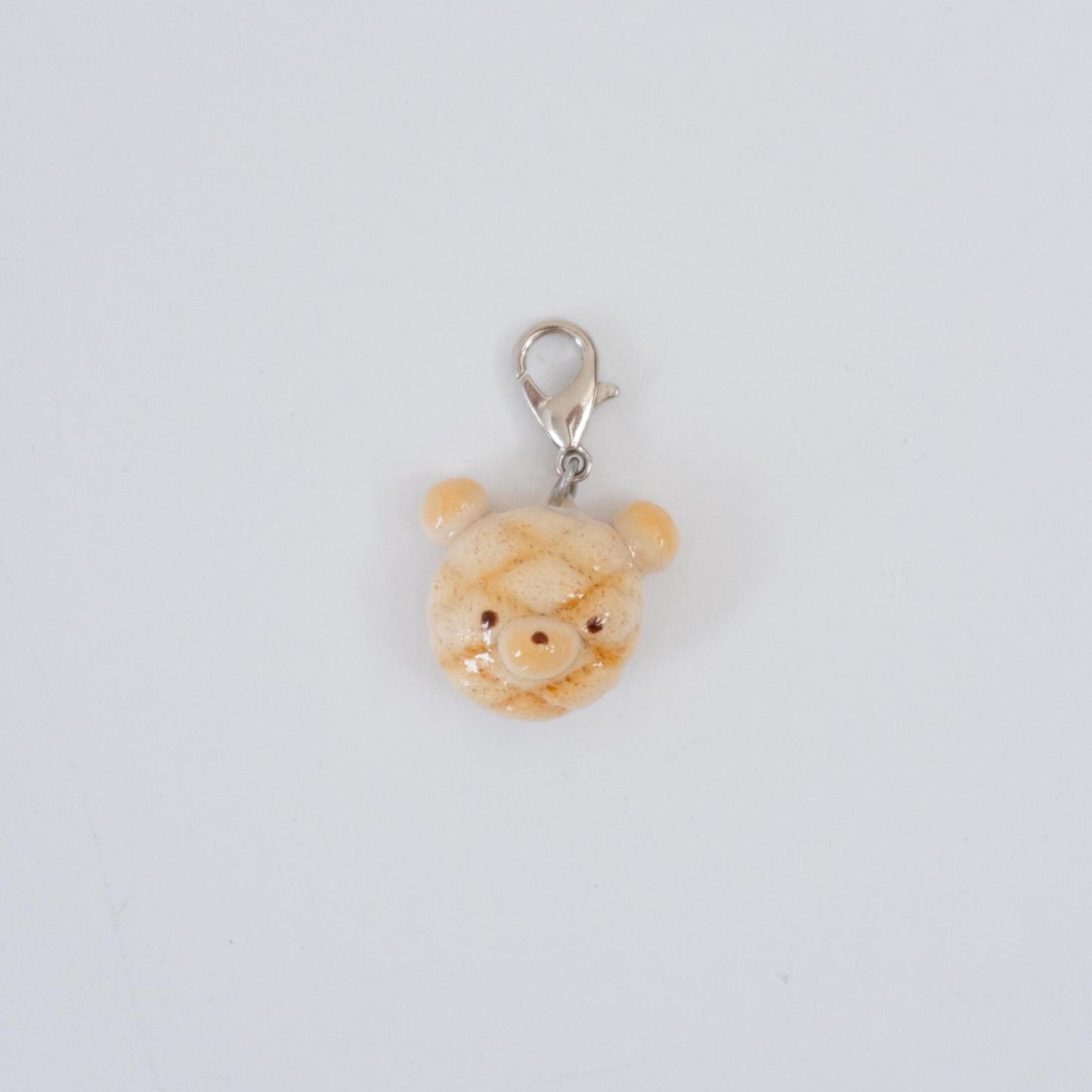 Melon Bread Bear Charm