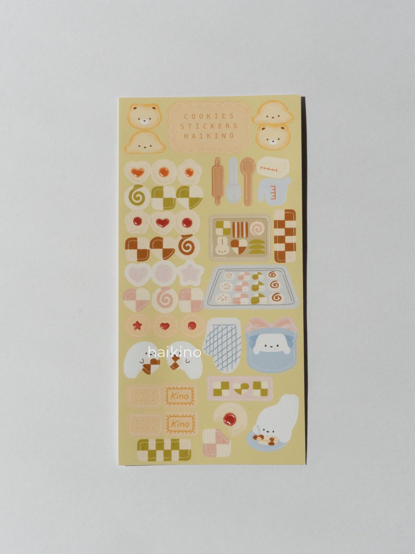 Cookie Box Sticker Sheet