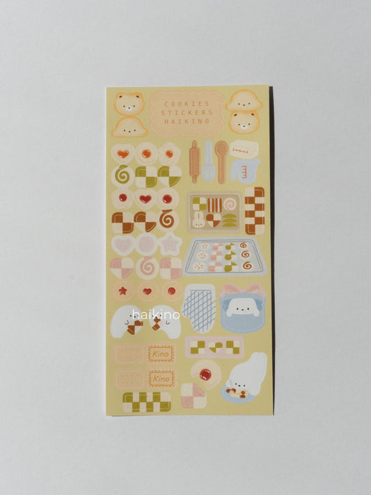 Cookie Box Sticker Sheet