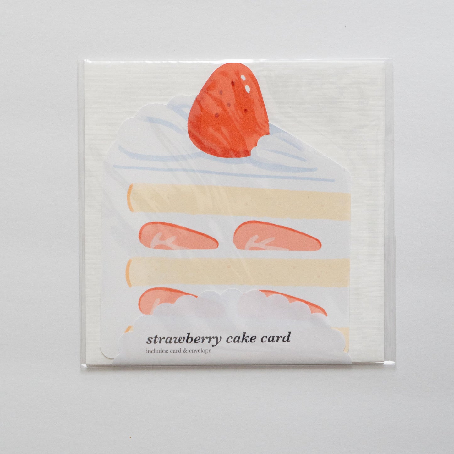Strawberry Cake Card