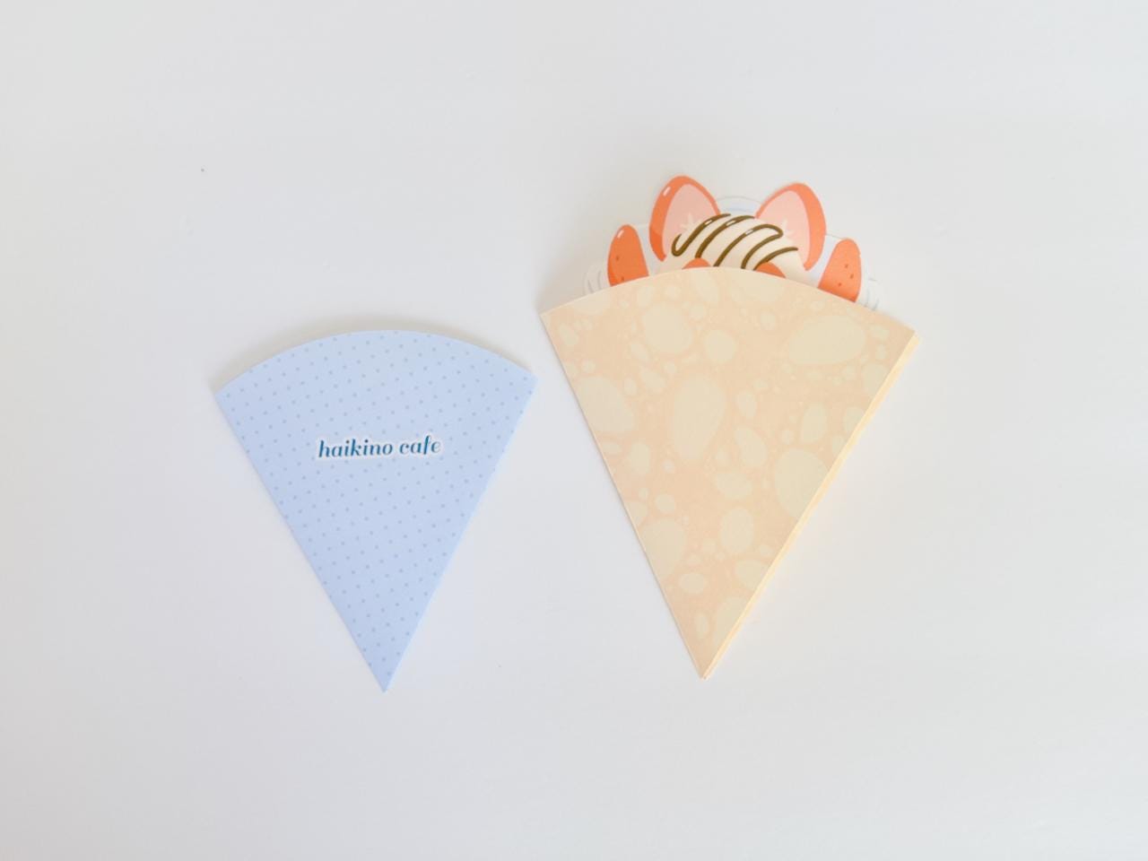 Strawberry Crepe Greeting Card