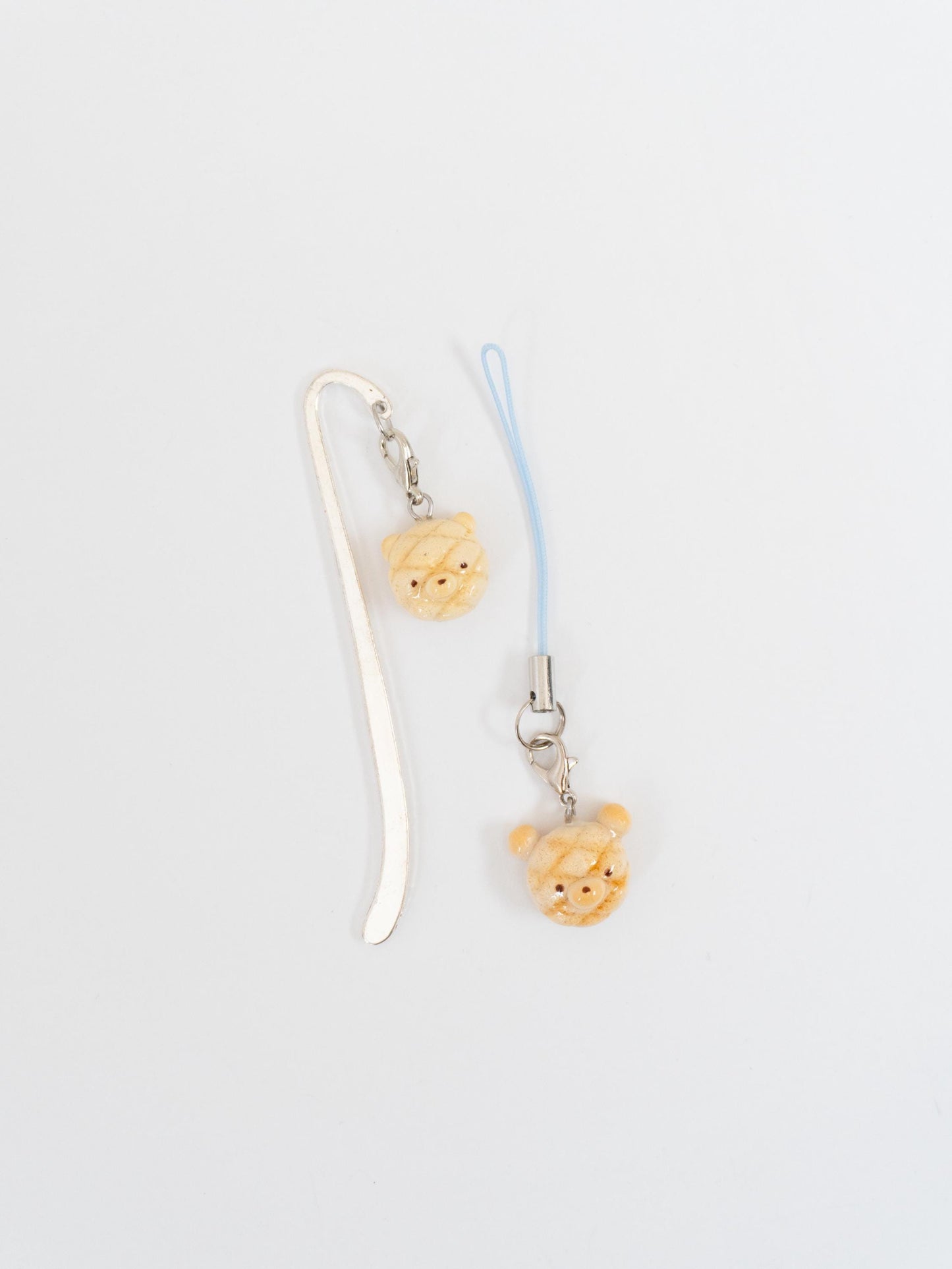 Melon Bread Bear Charm
