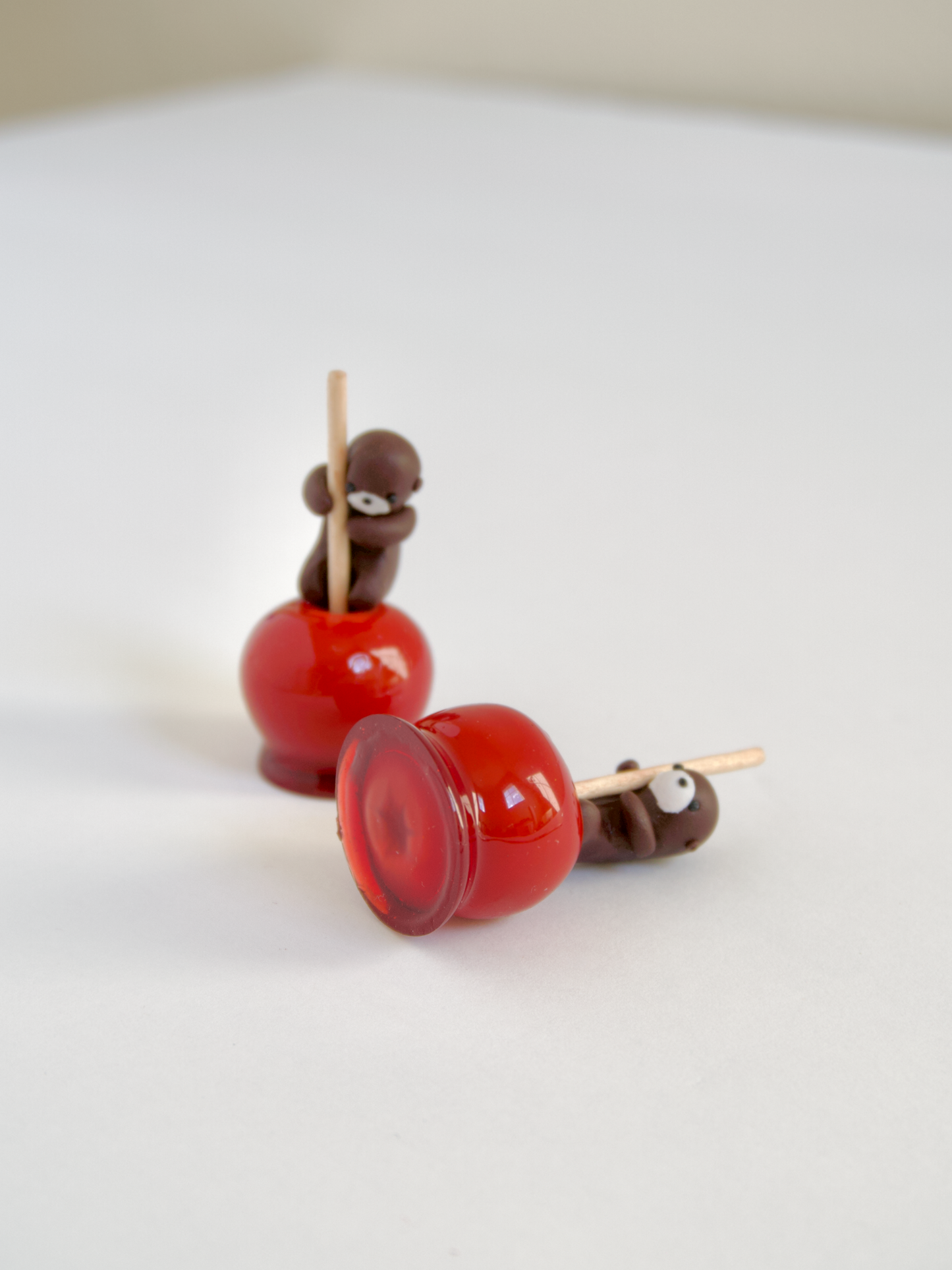 Koko the Otter Candied Apple Figurine