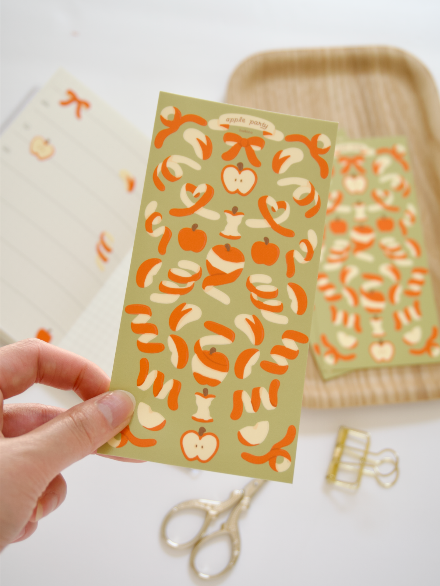 Apple Party Sticker Sheet