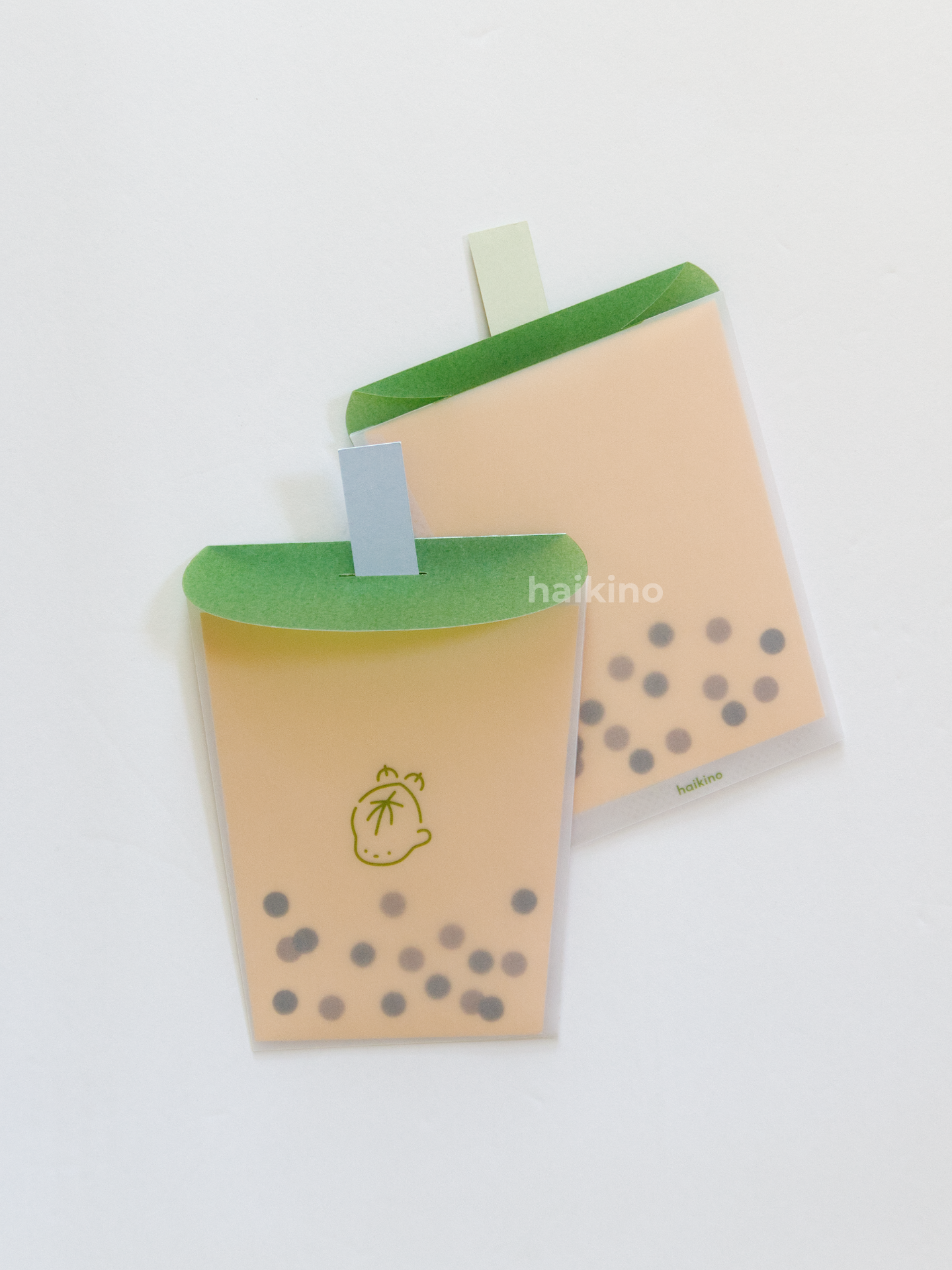 Boba Milk Tea Greeting Card