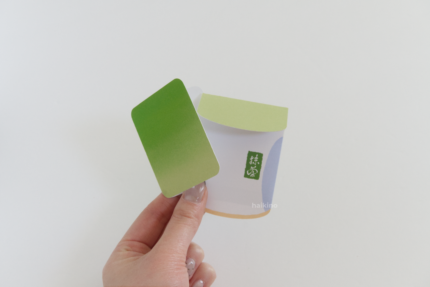 Matcha Tin Mini Greeting Card
