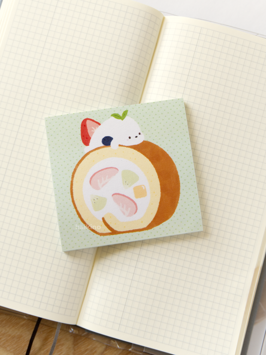Kino Fruit Roll Cake Sticky Note