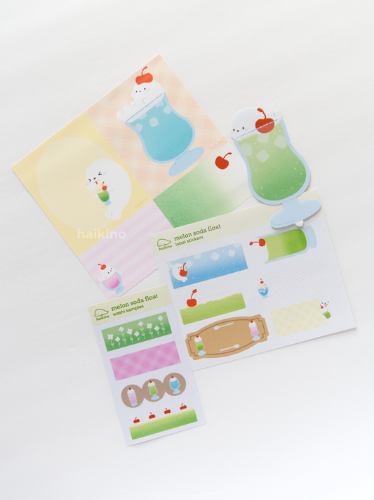 Melon Soda Float Mini Journaling Kit