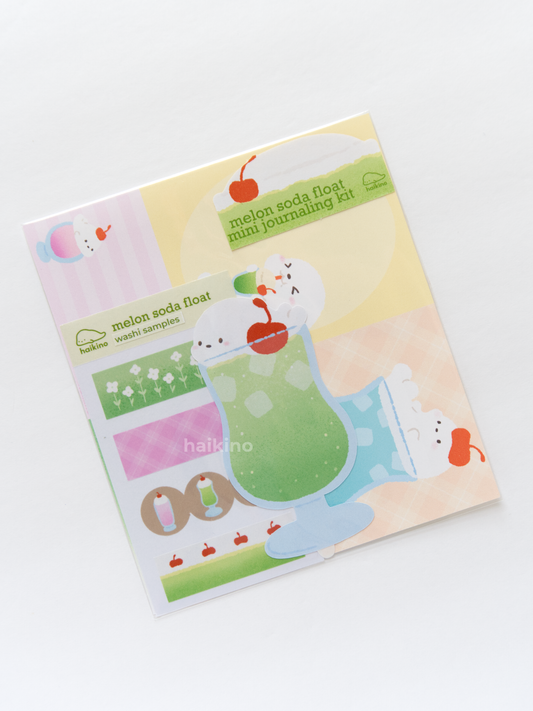 Melon Soda Float Mini Journaling Kit
