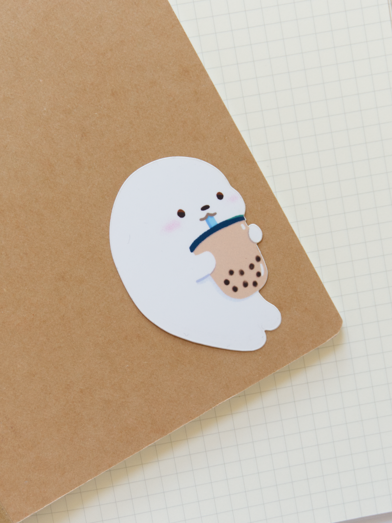 Boba Kino and Koko Sticker