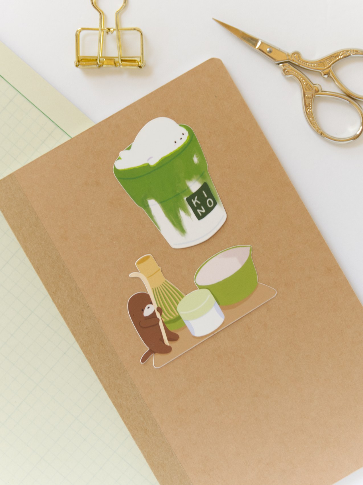 [B-Grade] Matcha Kino and Koko Sticker