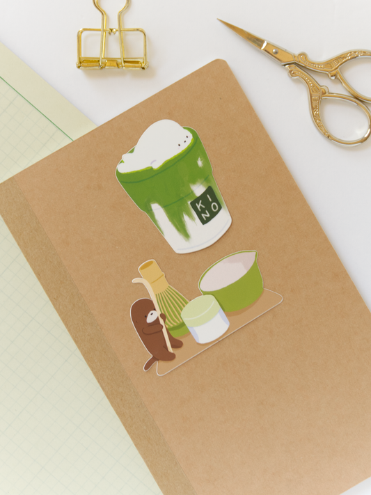 [B-Grade] Matcha Kino and Koko Sticker