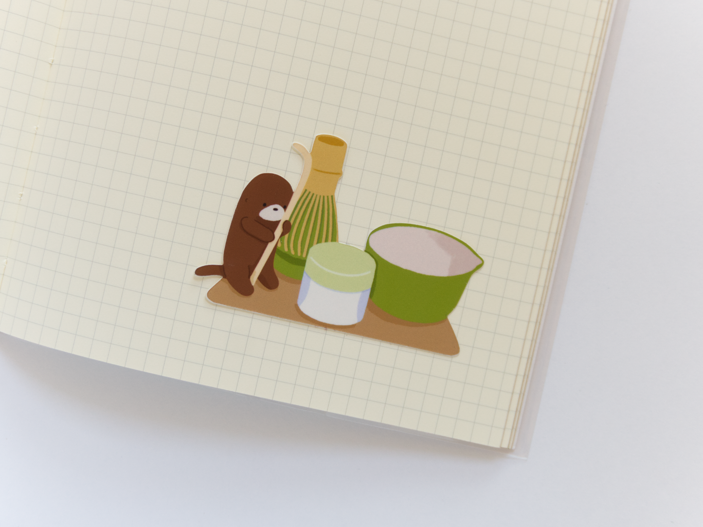 Matcha Kino and Koko Sticker