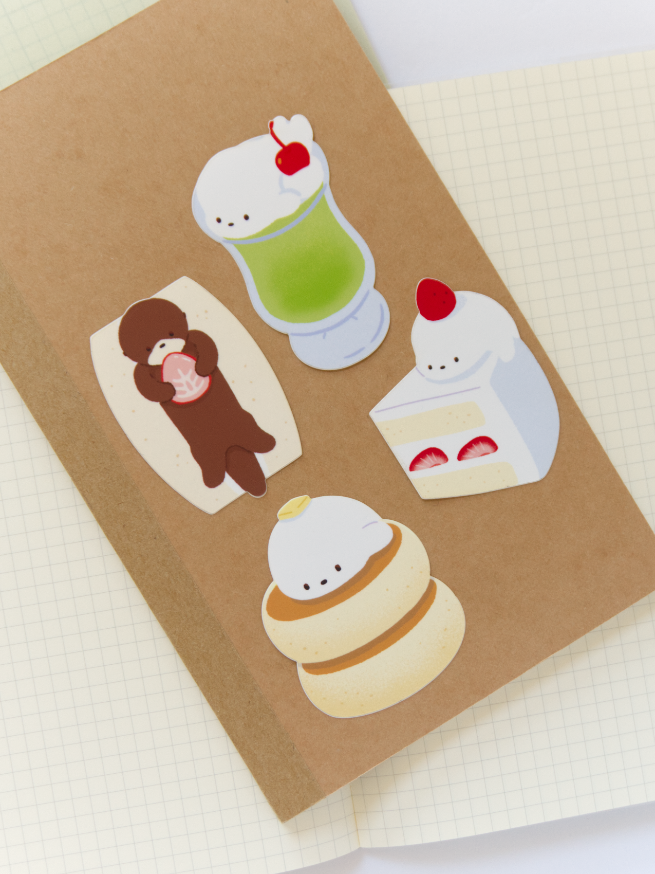 Cafe Kino and Koko Sticker