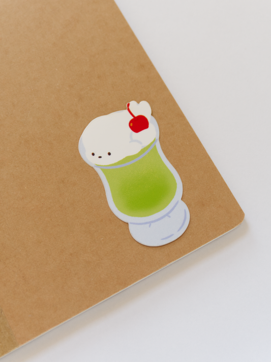 Cafe Kino and Koko Sticker