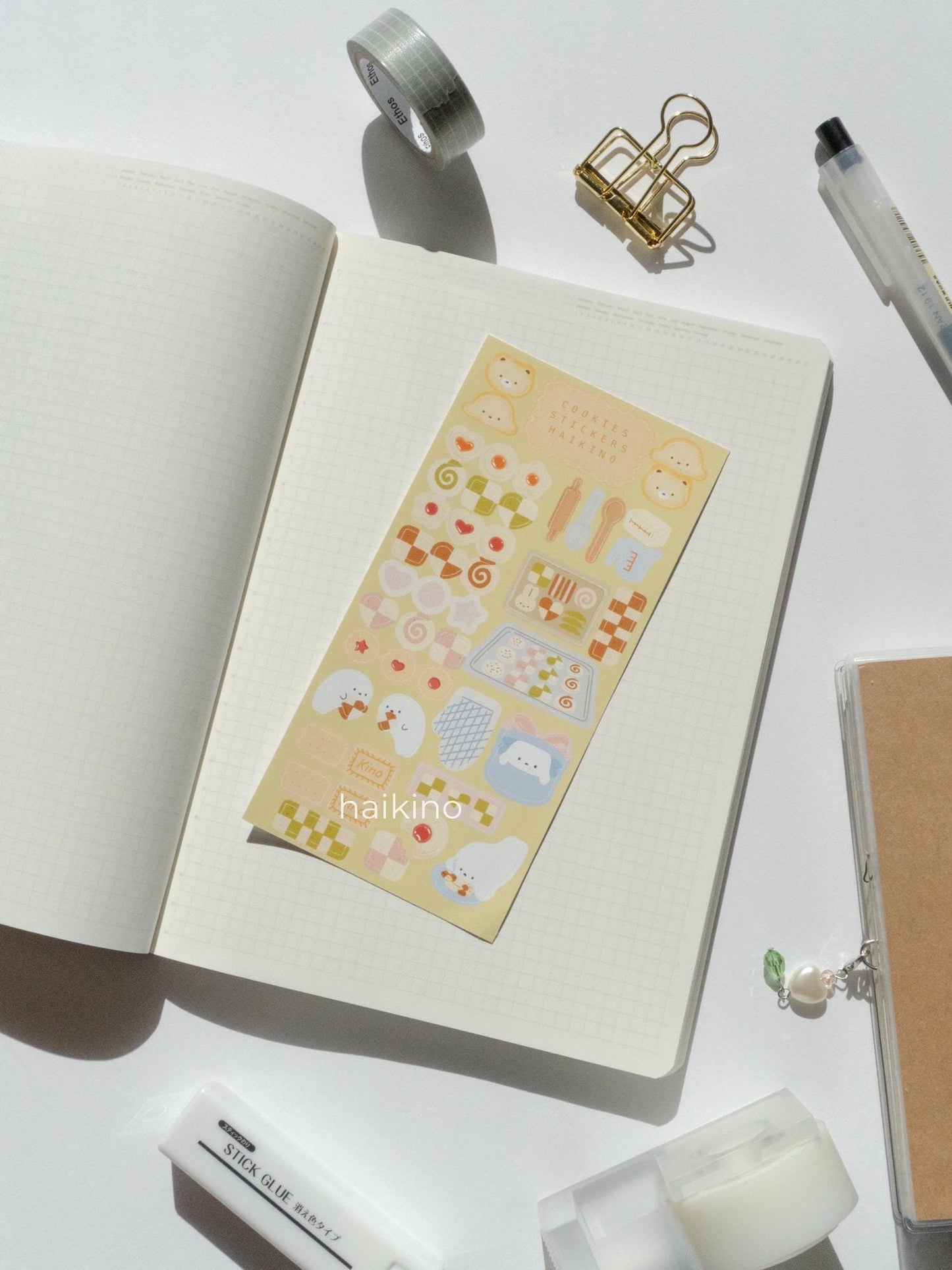 Cookie Box Sticker Sheet