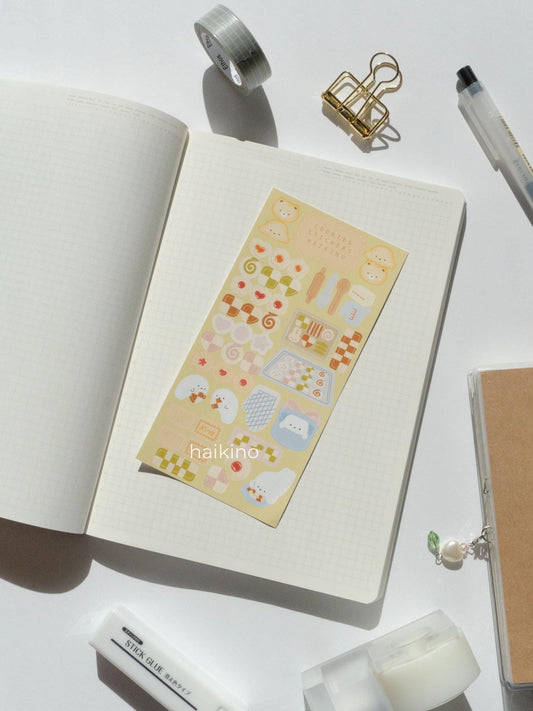 Cookie Box Sticker Sheet