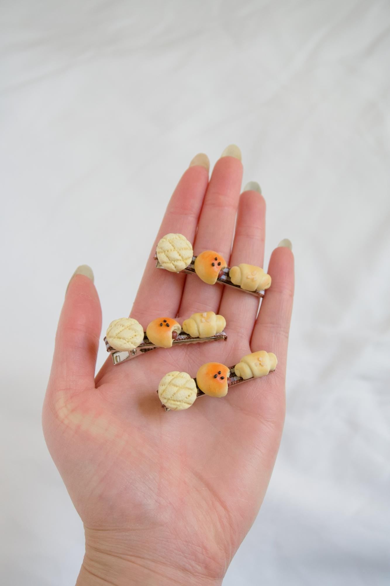 Bakery Bread Hair Clip