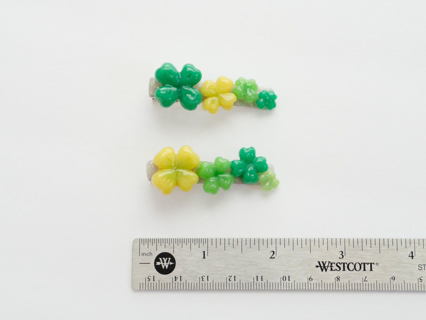 Lucky Clover Hair Clip