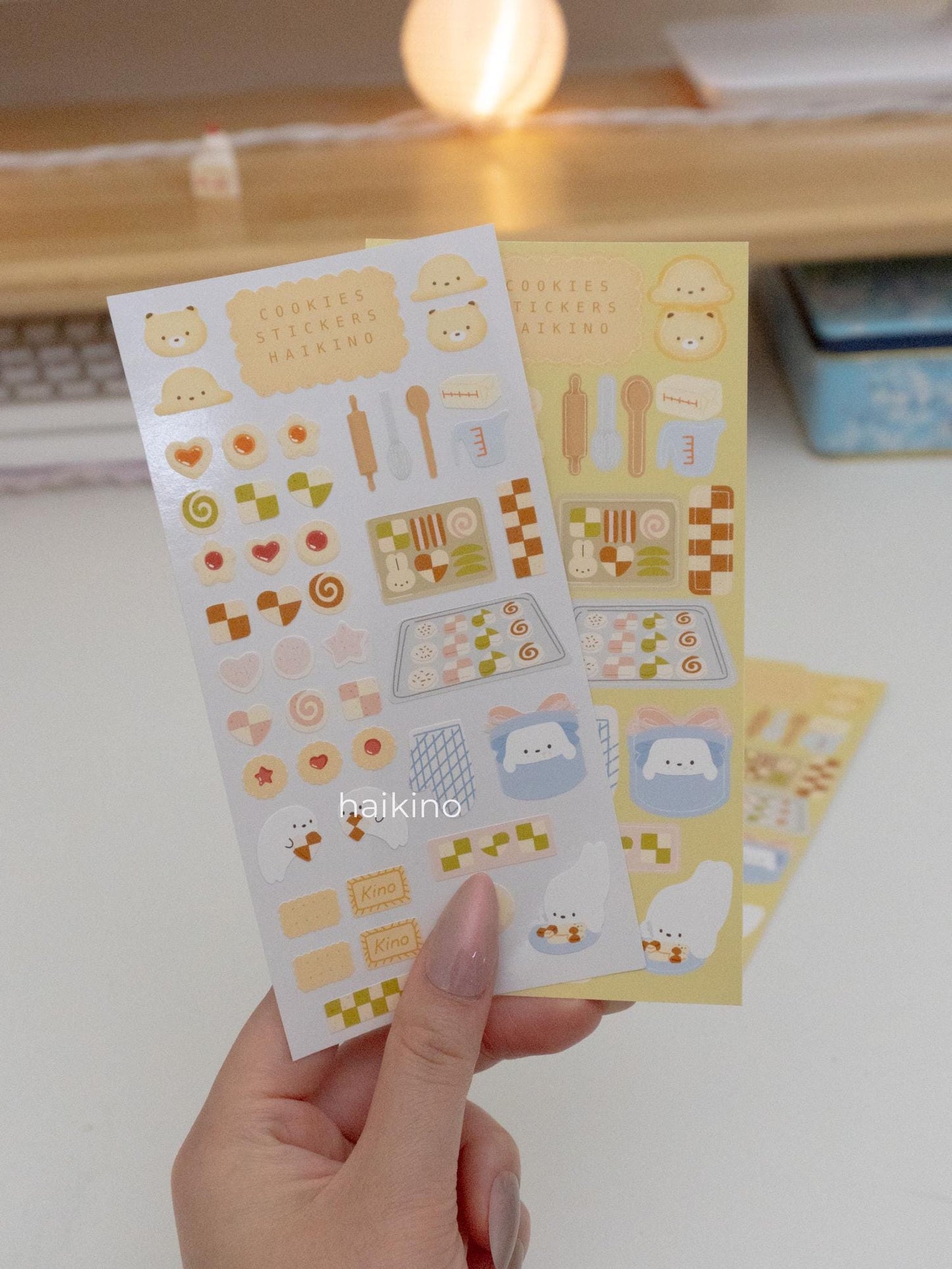 Cookie Box Sticker Sheet