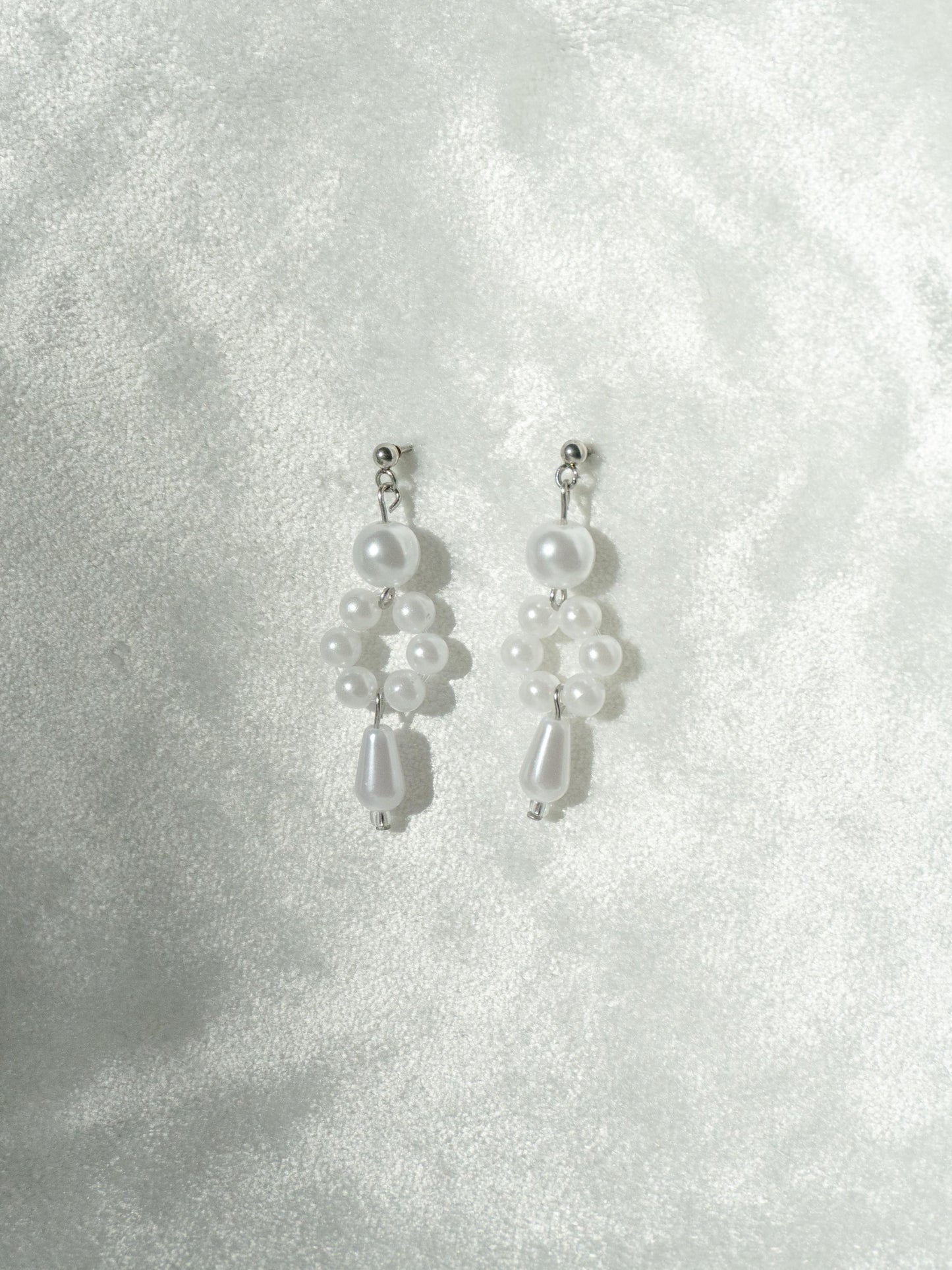 Pearl Wreath Drop Earring