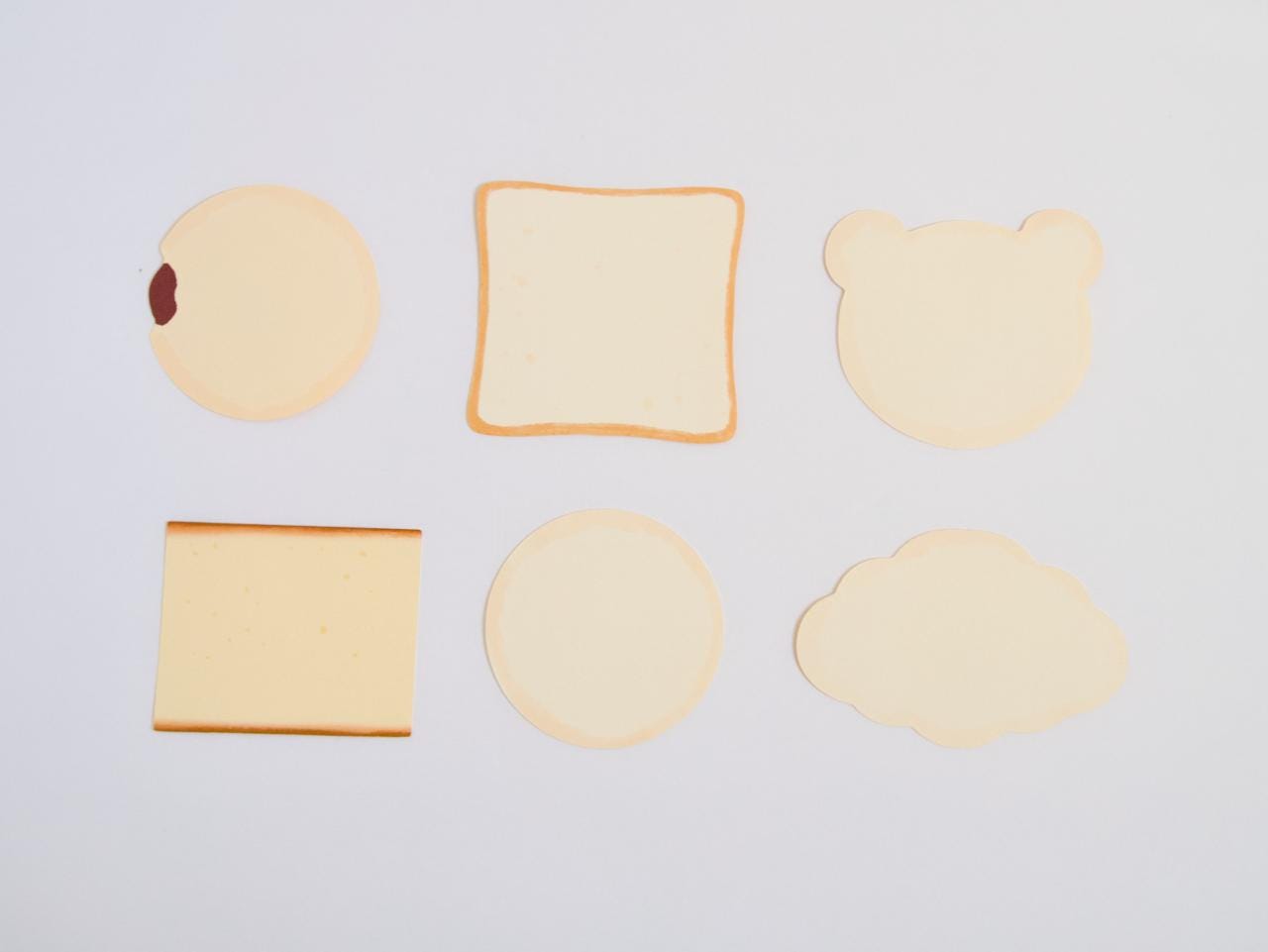 Bakery Mini Memo Paper Set