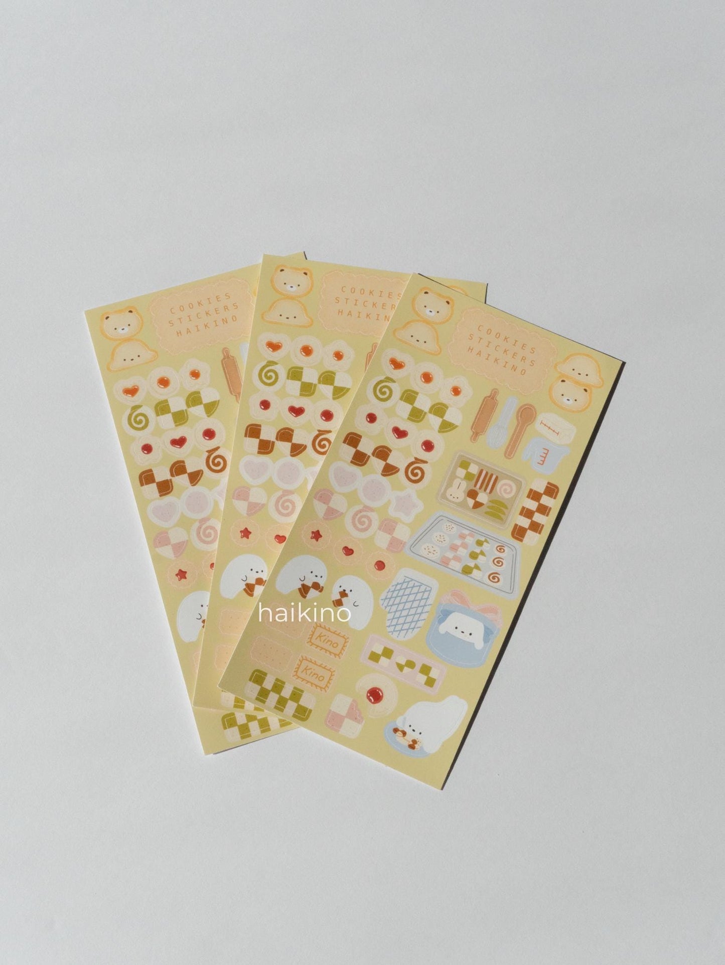 Cookie Box Sticker Sheet
