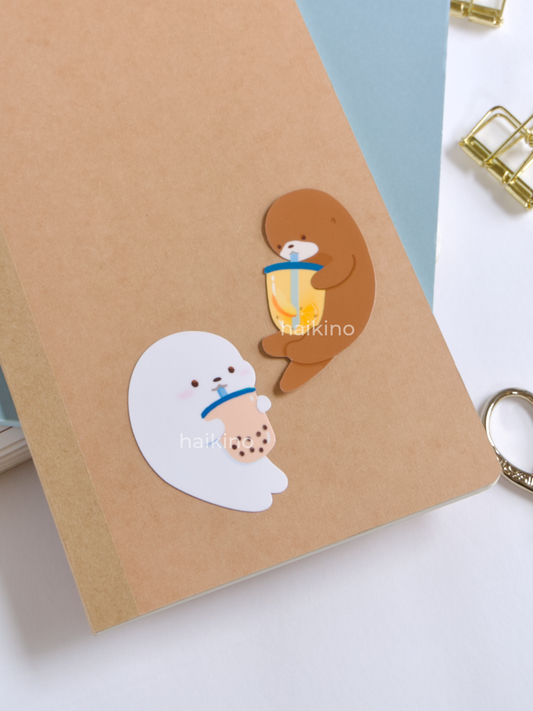 Boba Kino and Koko Sticker