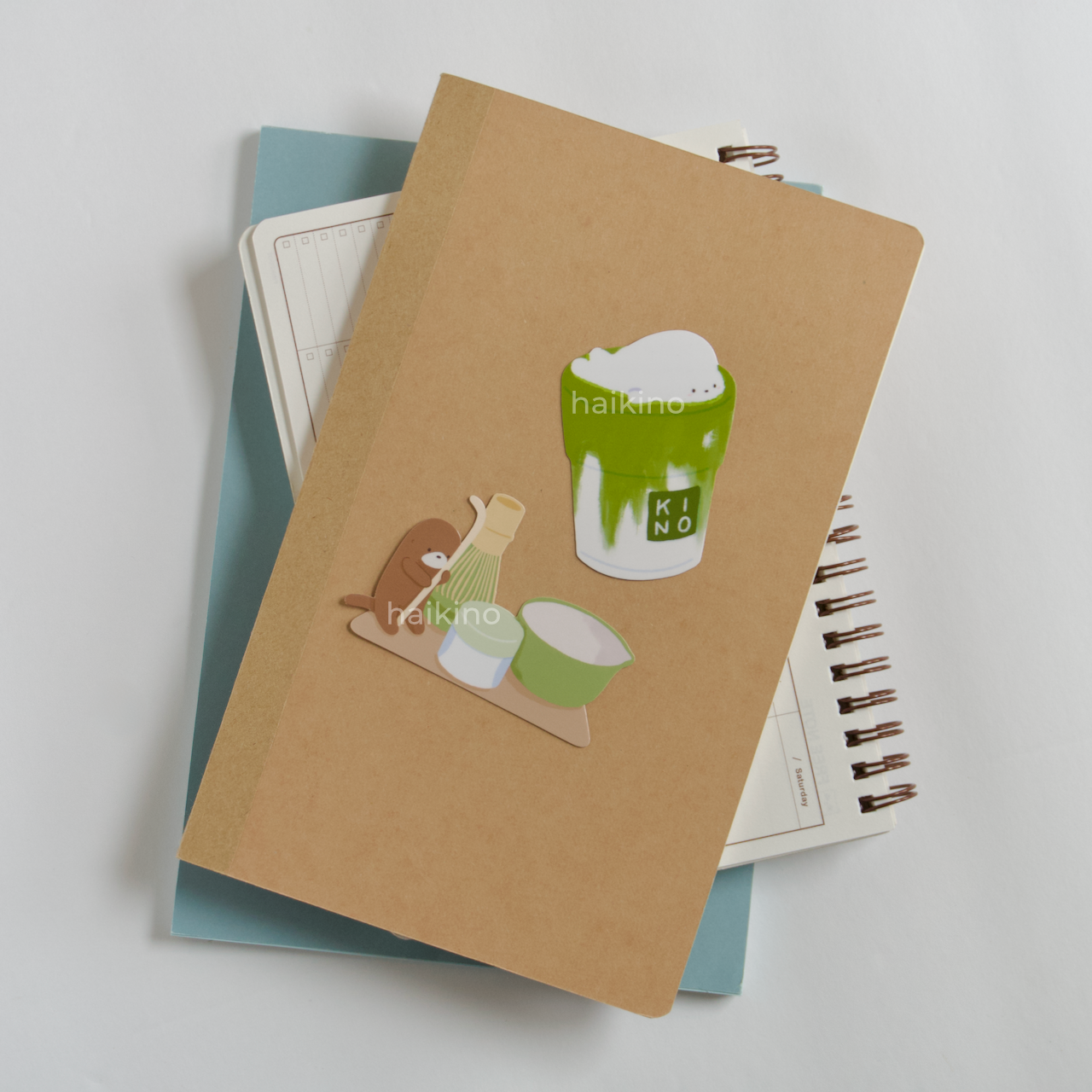 Matcha Kino and Koko Sticker