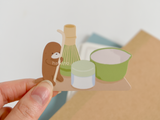 Matcha Kino and Koko Sticker