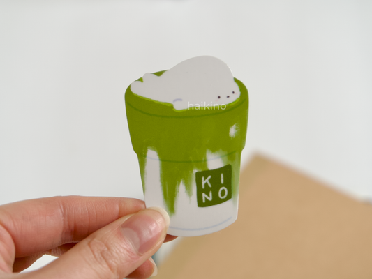 Matcha Kino and Koko Sticker